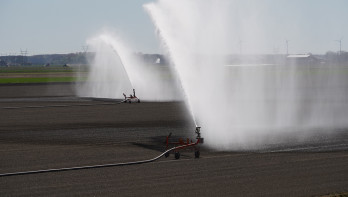 Beregening van akkerland