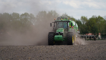 John Deere drijfmest injecteren