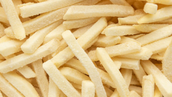 Bevroren frites, aardappelproduct