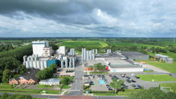 Fabriek FrieslandCampina in Bedum