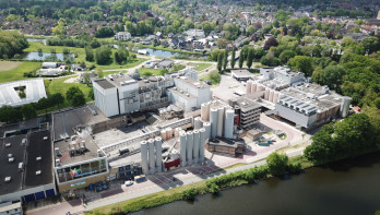 De FrieslandCampina fabriek in Lochem