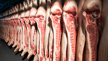 Varkensmarkt afgeslankt het nieuwe jaar in