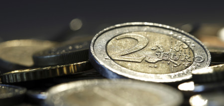 financieel euro valuta