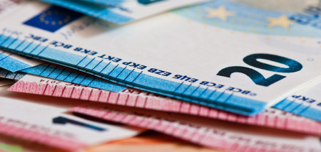 financieel euro valuta