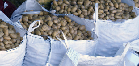 Exportation de pommes de terre Big Bags d'exportation de pommes de terre