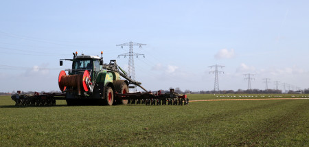 sleepslangen drijfmest