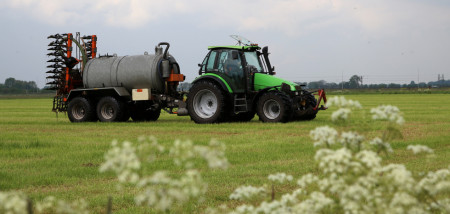 sleepvoet drijfmest injecteren