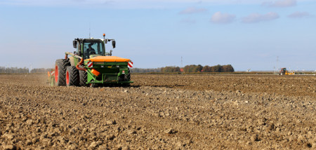 zaaien tarwe - agri graan - agri