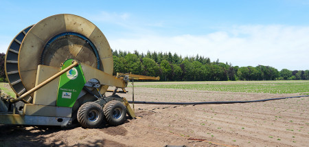 droogte haspel beregening