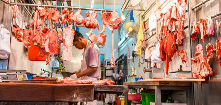 Chinese vleesimport verder omlaag in december
