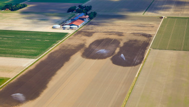 Beregening van akkerland