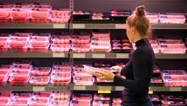 supermarkt vleesconsumptie vlees