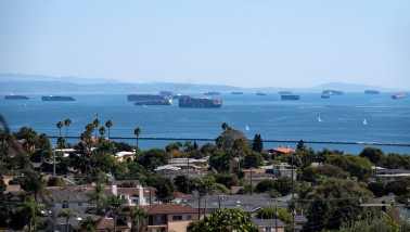 conteneurs portuaires Long Beach Shipping
