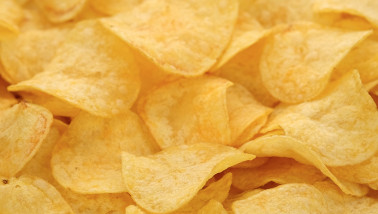 Aardappelchips als snackproduct