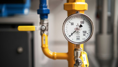 Gasmeter die gasverbruik meet, relevant voor energieprijzen, kostenontwikkeling en marktanalyses