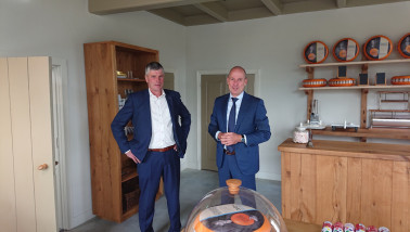 Henk van der Wind en Raymond Noordermeer van Deltamilk