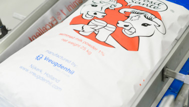 Zakken met melkpoeder van Vreugdenhil Dairy Foods