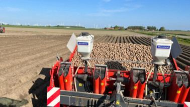 Aardappelen poten, Boerenbusiness Gewastour 2023