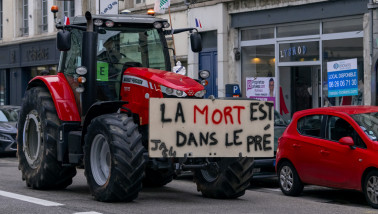 Agrarisch protest Frankrijk