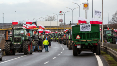 Manifestation des agriculteurs polonais