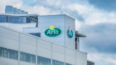 Arla zuivelfabriek in Zweden produceert melk en zuivelproducten