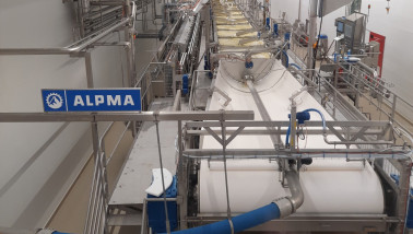 Kaasproductie lijn Laiterie des Ardennes