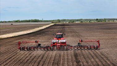 Maïs zaaien in Amerika