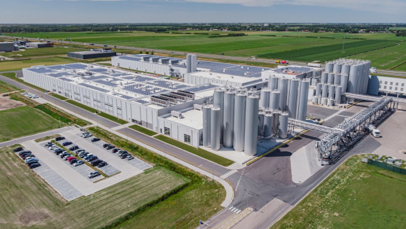 A-ware Food Group locatie in Heerenveen, Nederland, productielocatie voor zuivel en voedingsmiddelen