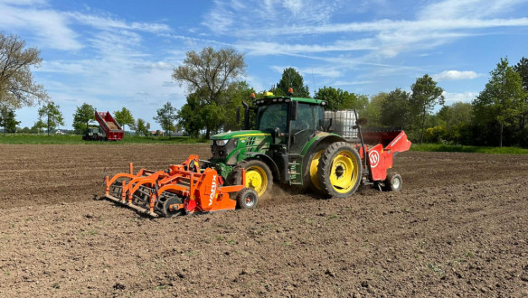 Aardappelen poten, Boerenbusiness Gewastour 2023
