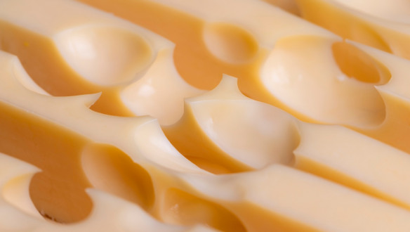 Plakken kaas, zuivelprouct