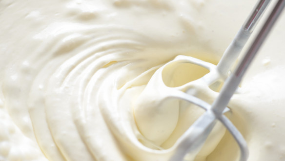 Slagroom, vers zuivelproduct