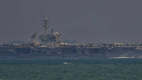 Vliegdekschip USS Abraham Lincoln