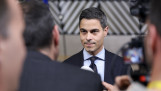 Premier Rob Jetten op een persmoment