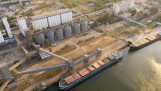 Graanverscheping Rostov on Don Rusland